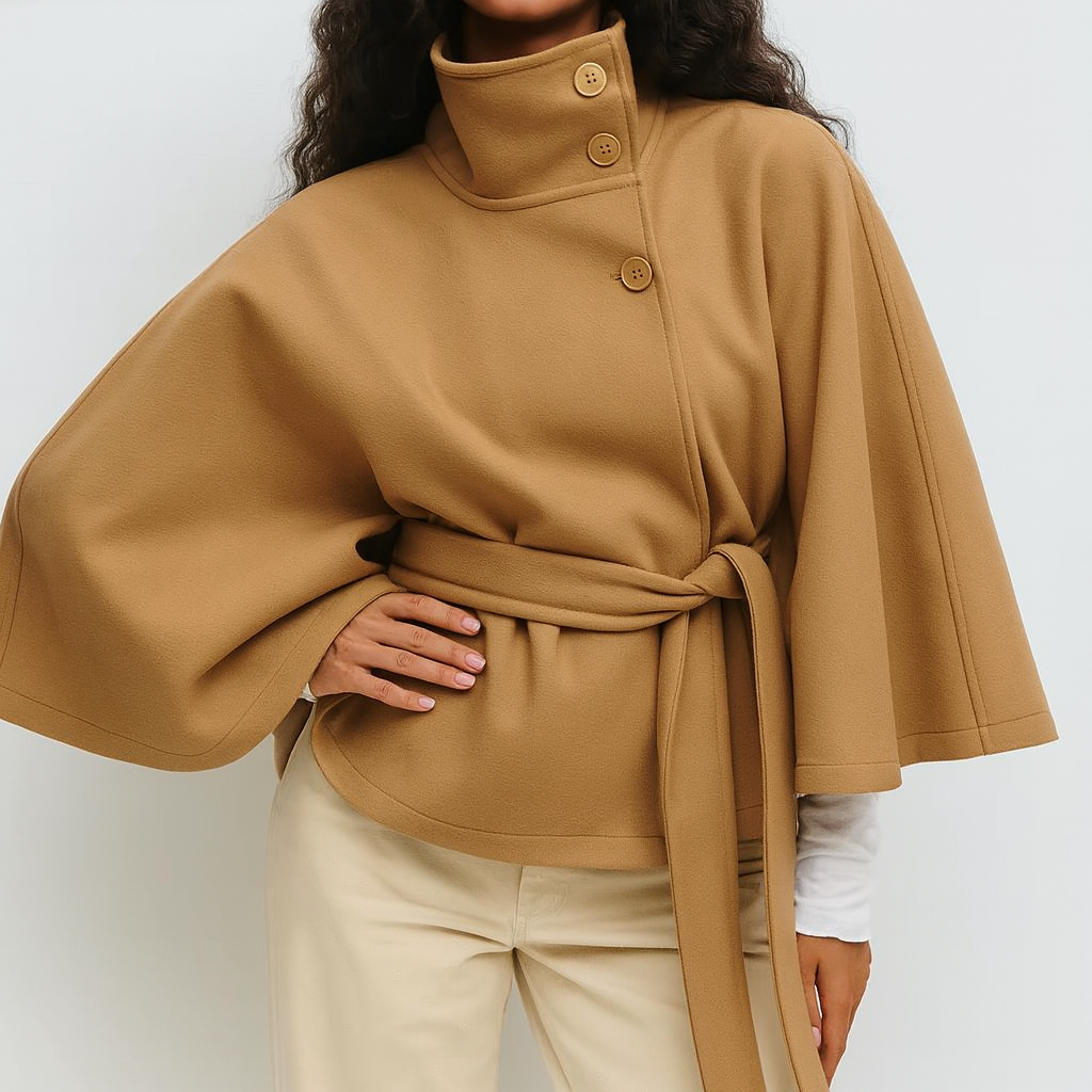 Lova Belt Cape Jacket