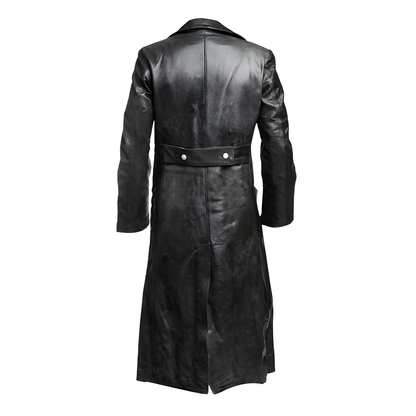 Shadow General Leather Trench Coat