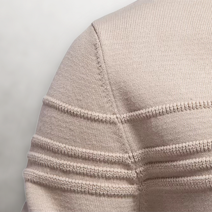 WEXLER GridWeave™ Cotton Sweater