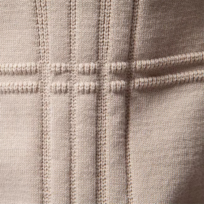 WEXLER GridWeave™ Cotton Sweater