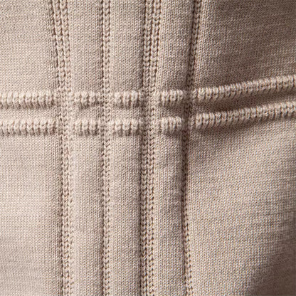WEXLER GridWeave™ Cotton Sweater